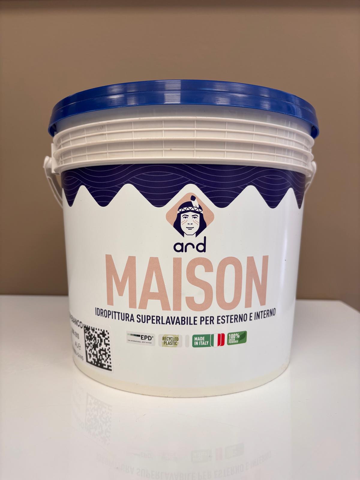 Ard Raccanello Maison Pittura Lavabile Bianca