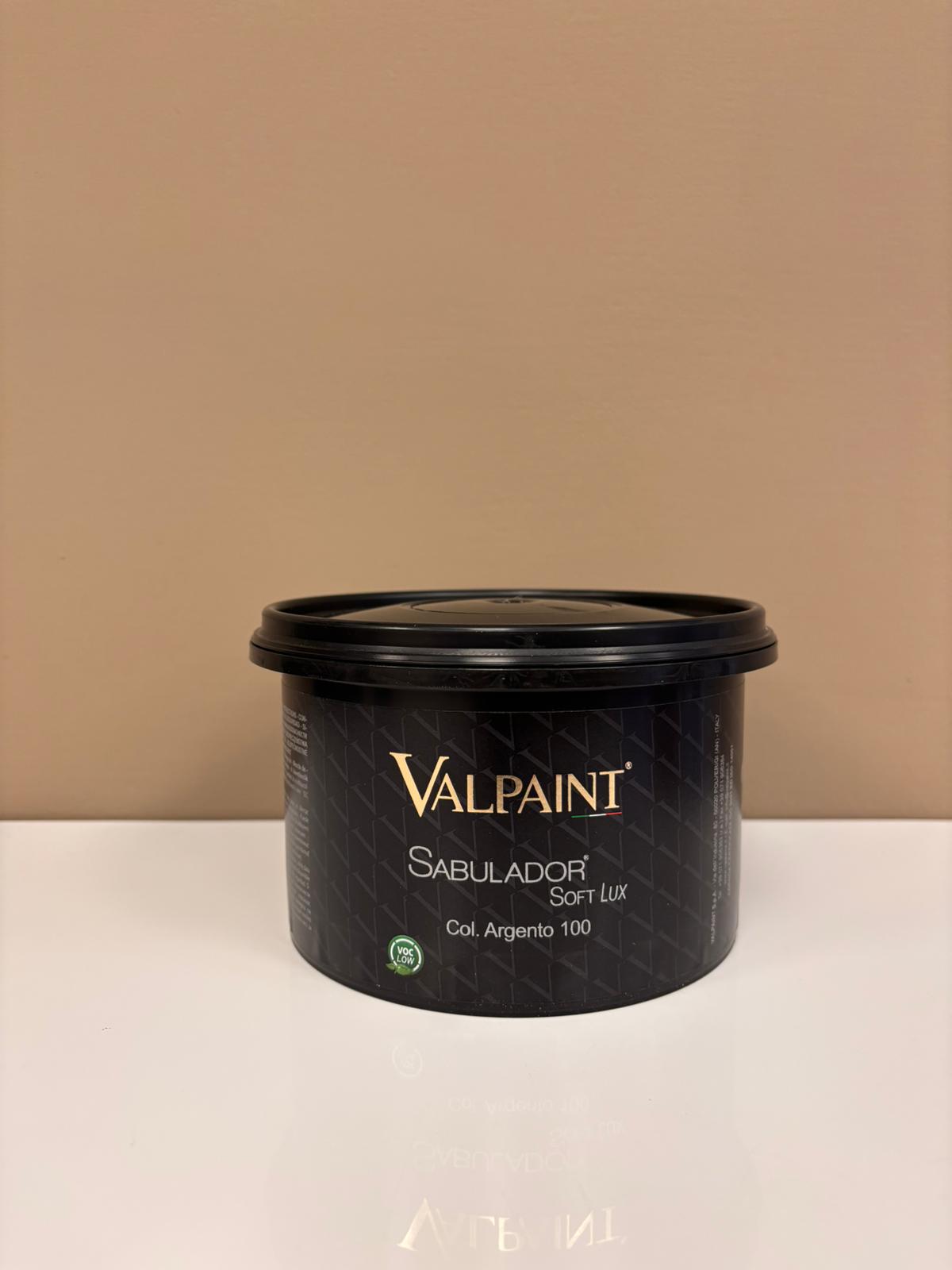 Valpaint Sabulador Soft Lux Colore Argento 100