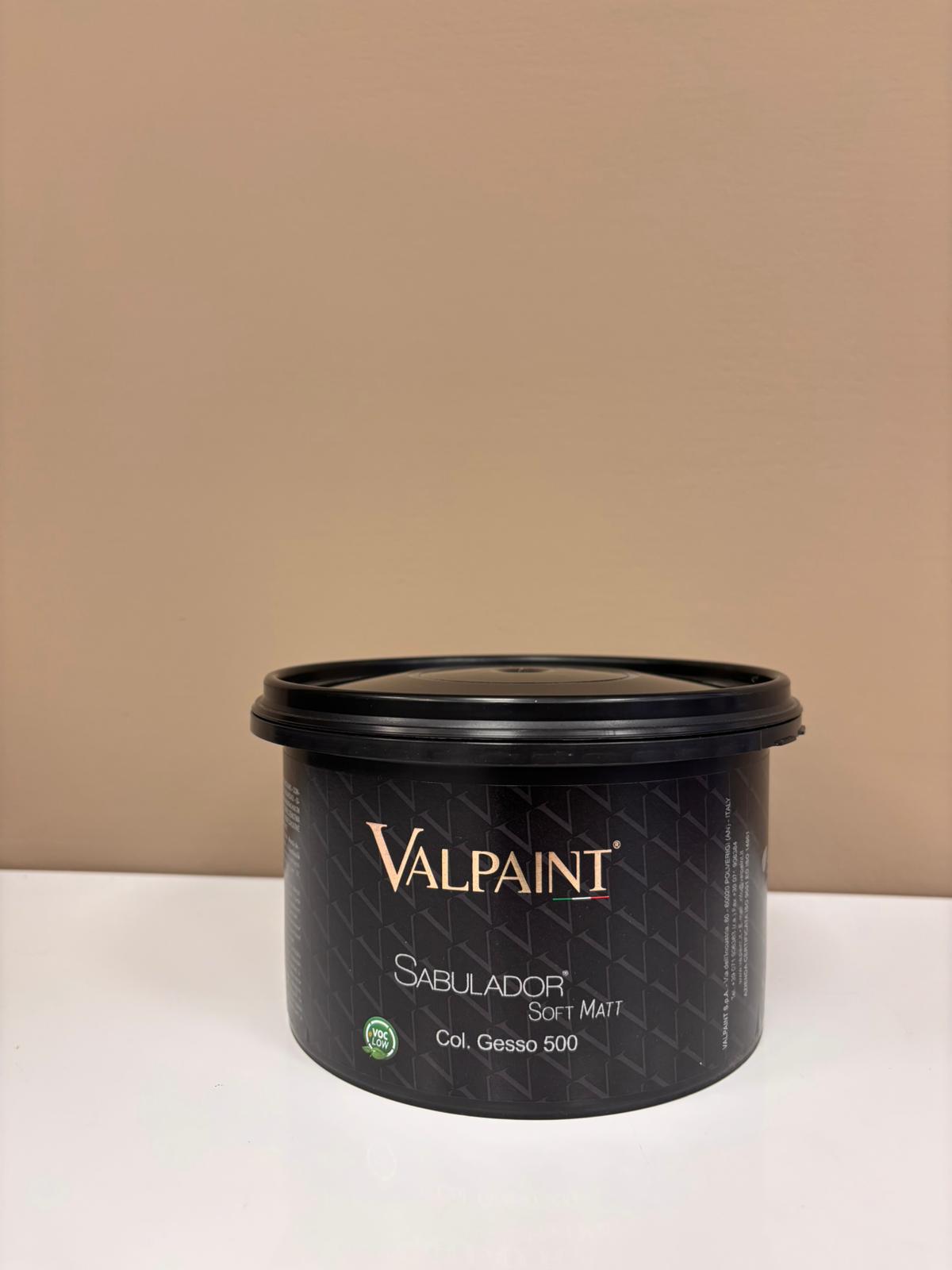 Valpaint Sabulador Soft Lux Colore Matt Gesso 500