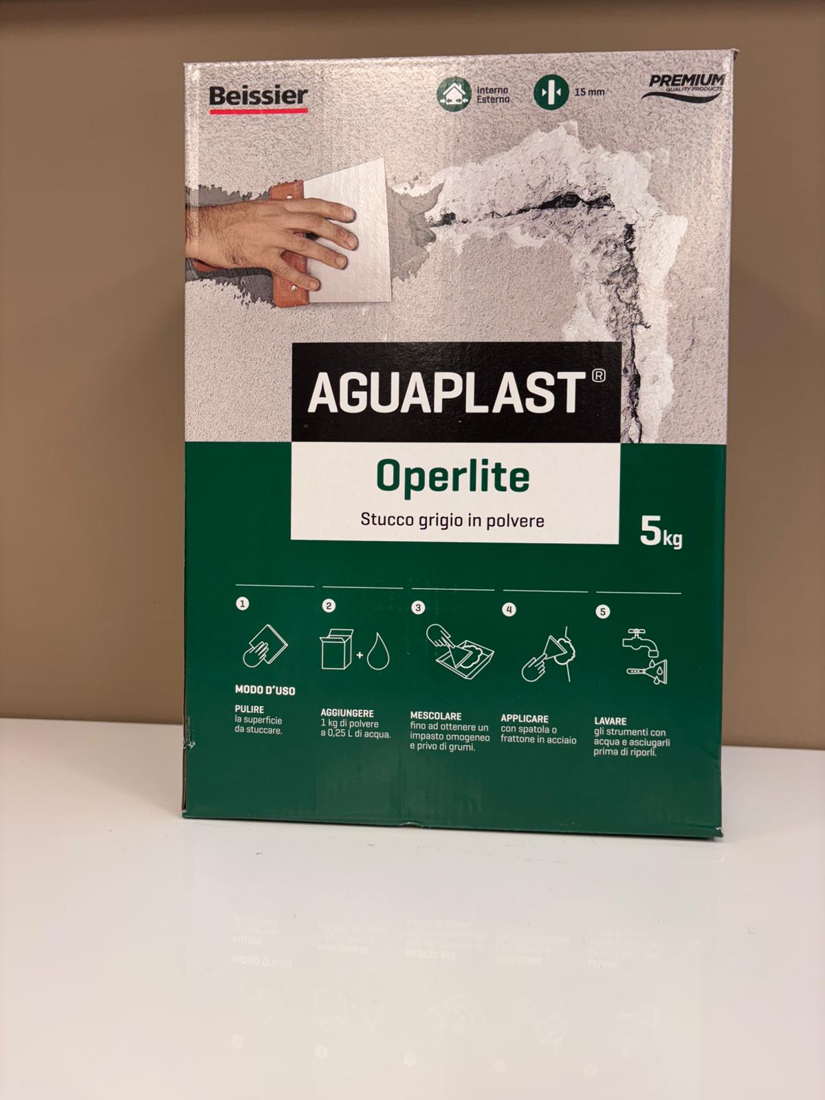 Aguaplast Operlite Stucco in Polvere Antiumido