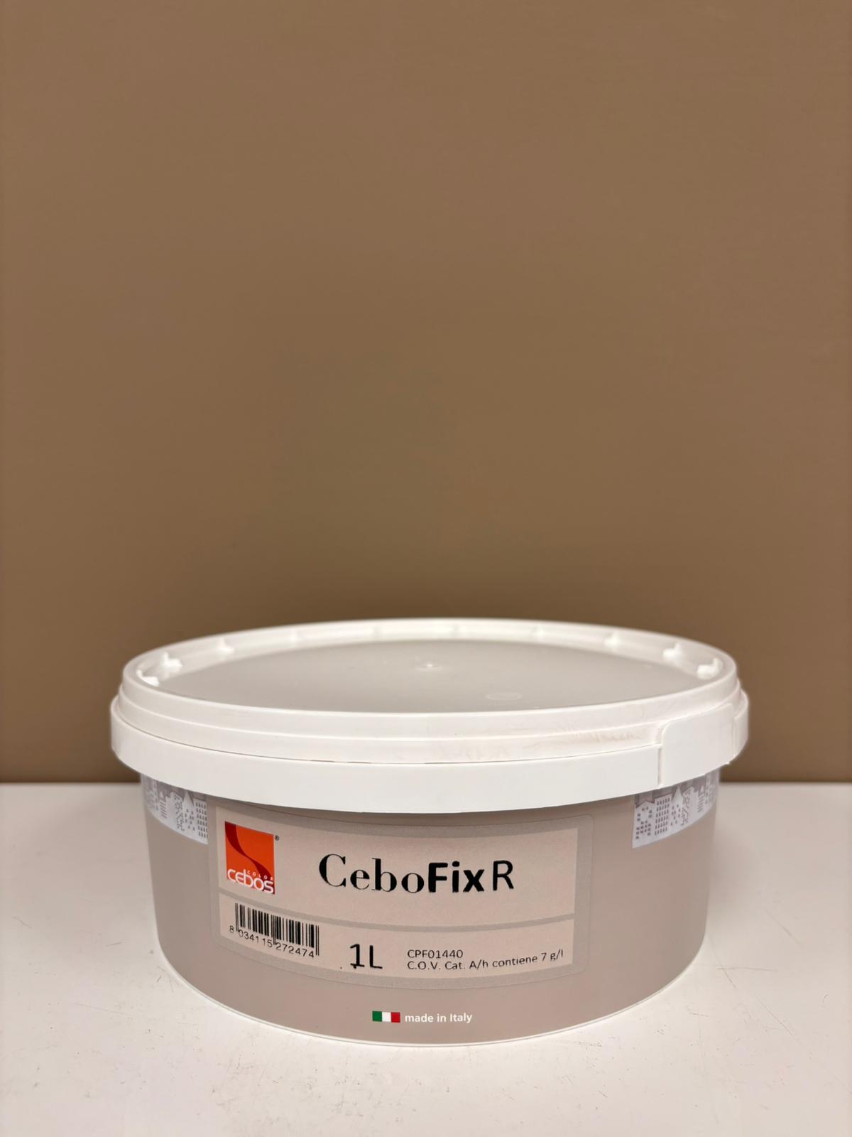 Cebos CeboFix R Fissativo Bianco al Quarzo per Decorativi Lt 1