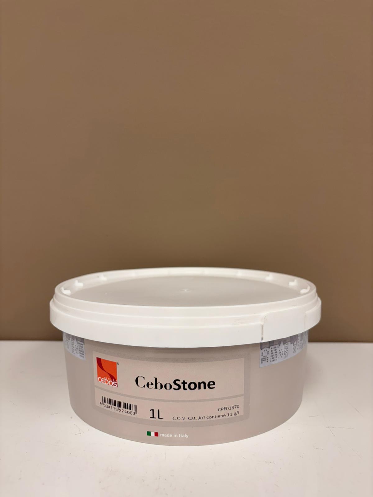 Cebos CeboStone Pittura Decorativa Effetto Sabbiato Opaco Lt 1